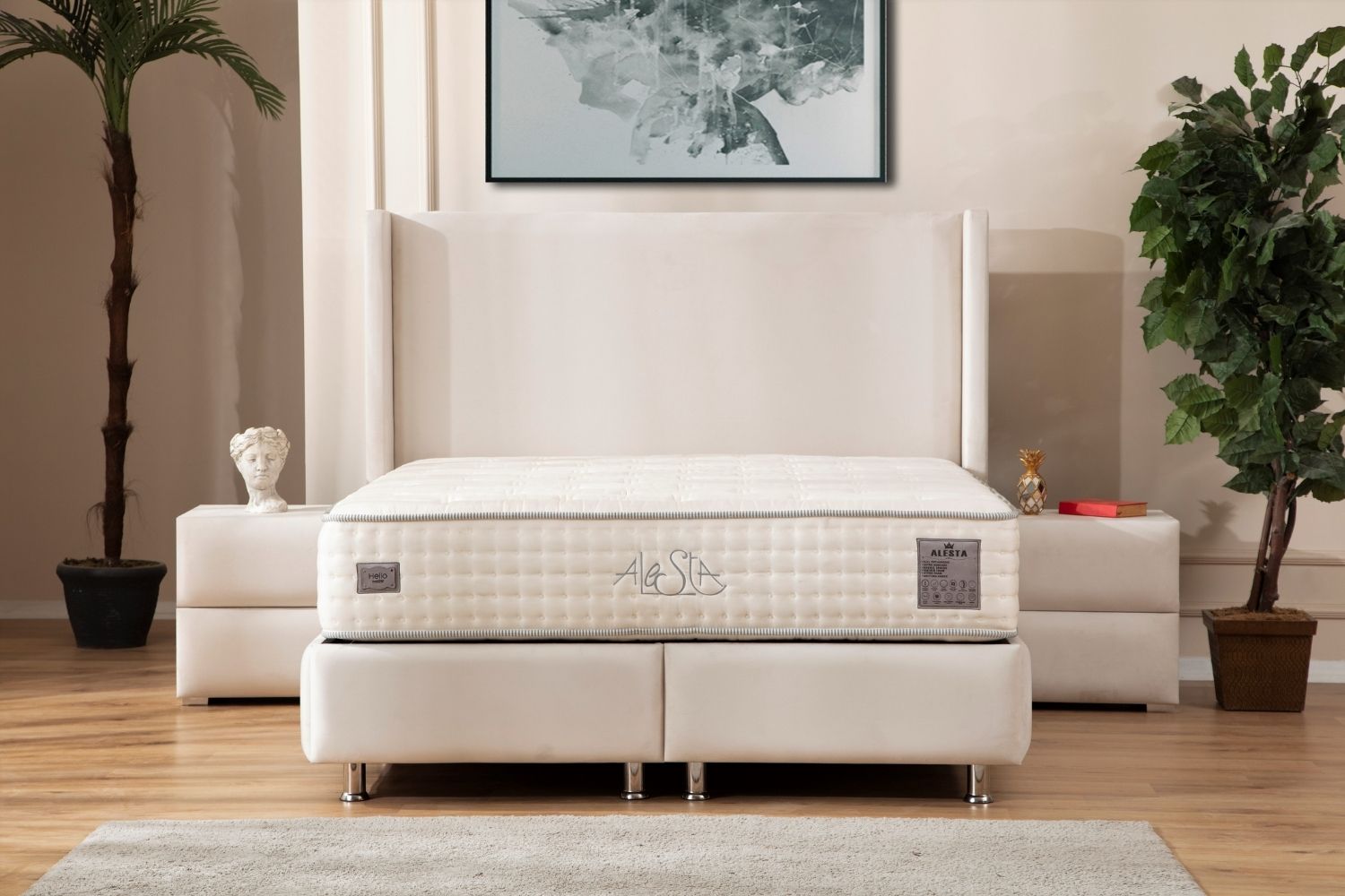 Pack complet Lit coffre Coco + Matelas Nova Premium 32cm