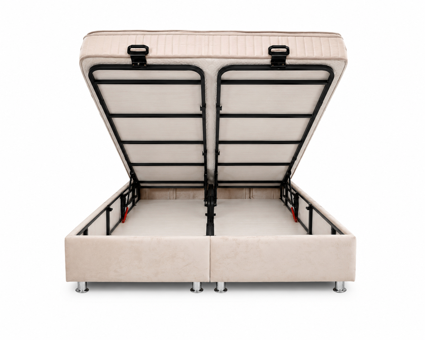 Lit coffre Lugano Beige