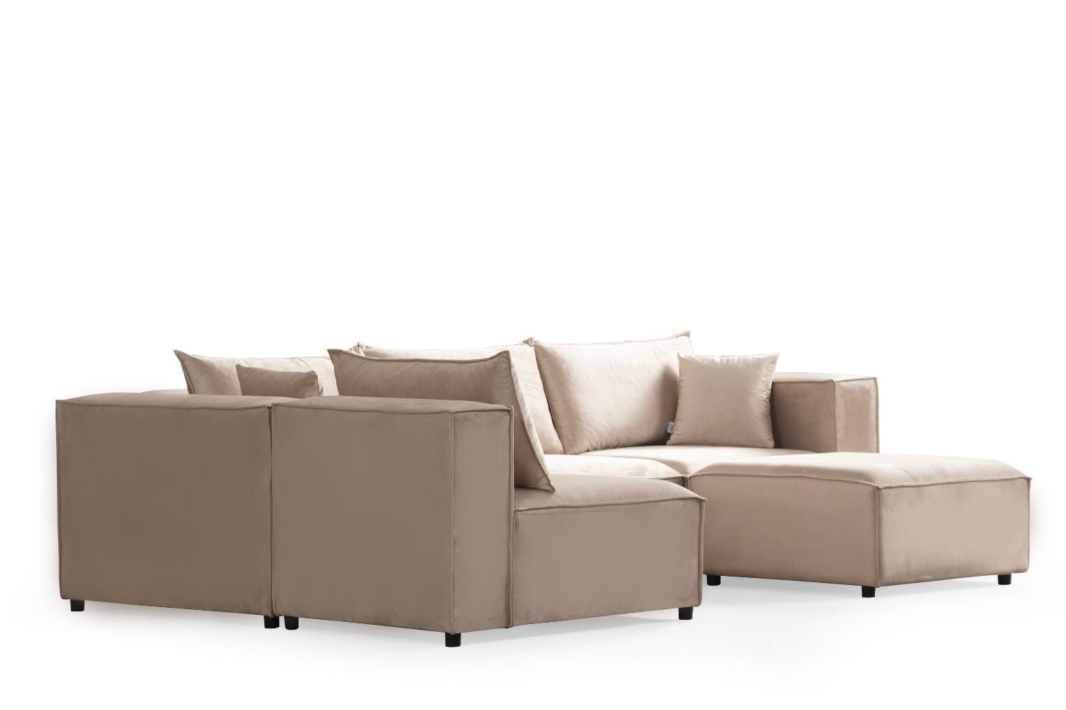 Canapé d’angle Nova Beige modulable 4+1