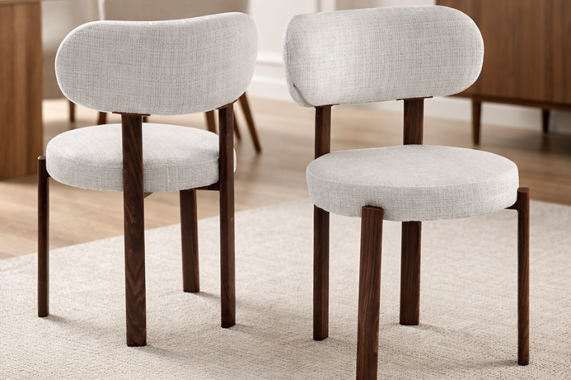 Chaise Hailey Marbella  Noyer