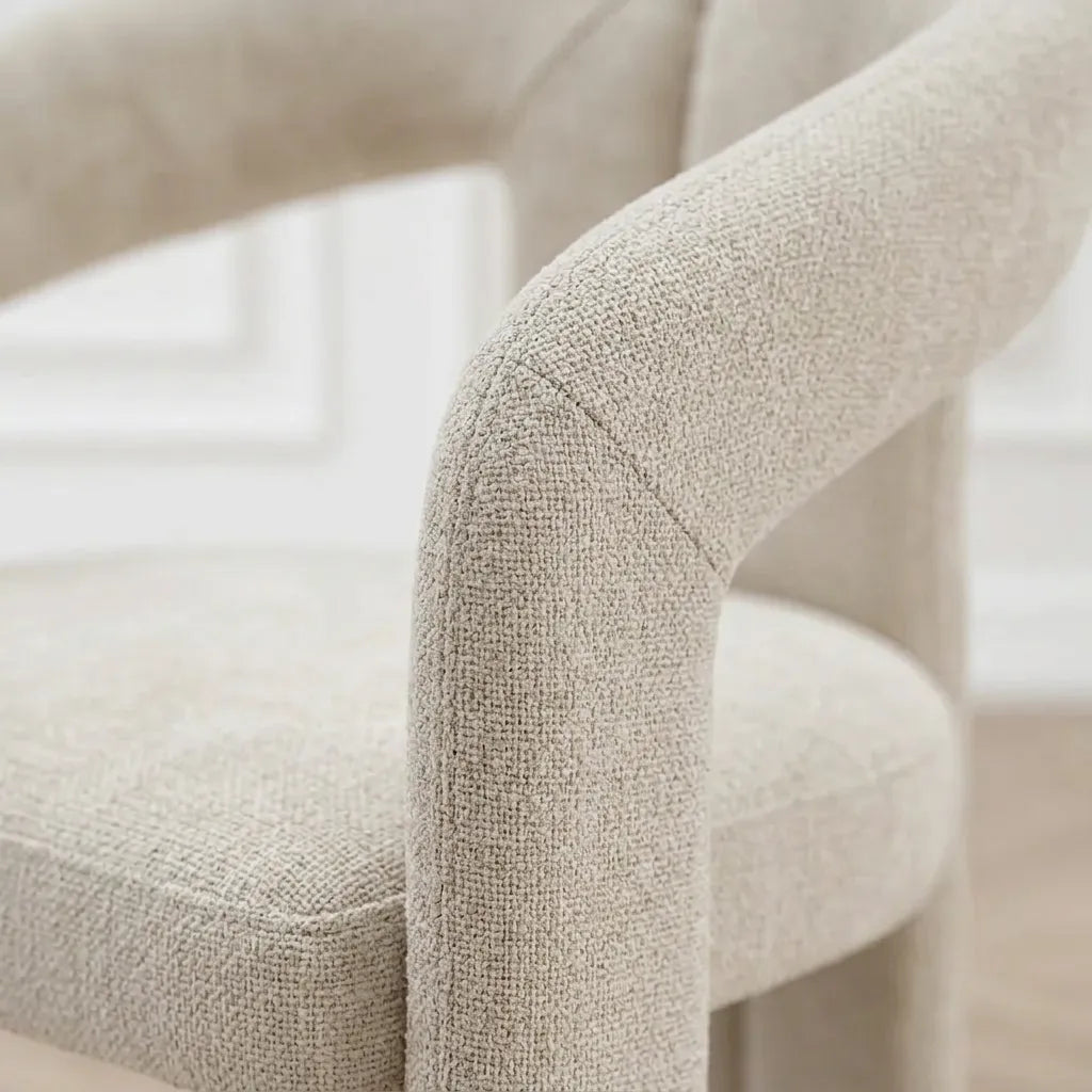 Chaise Onix Chenille Taupe