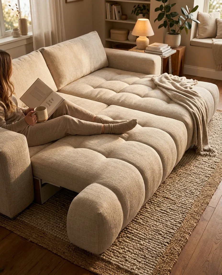 Canapé d'angle Stella Bubble Convertible