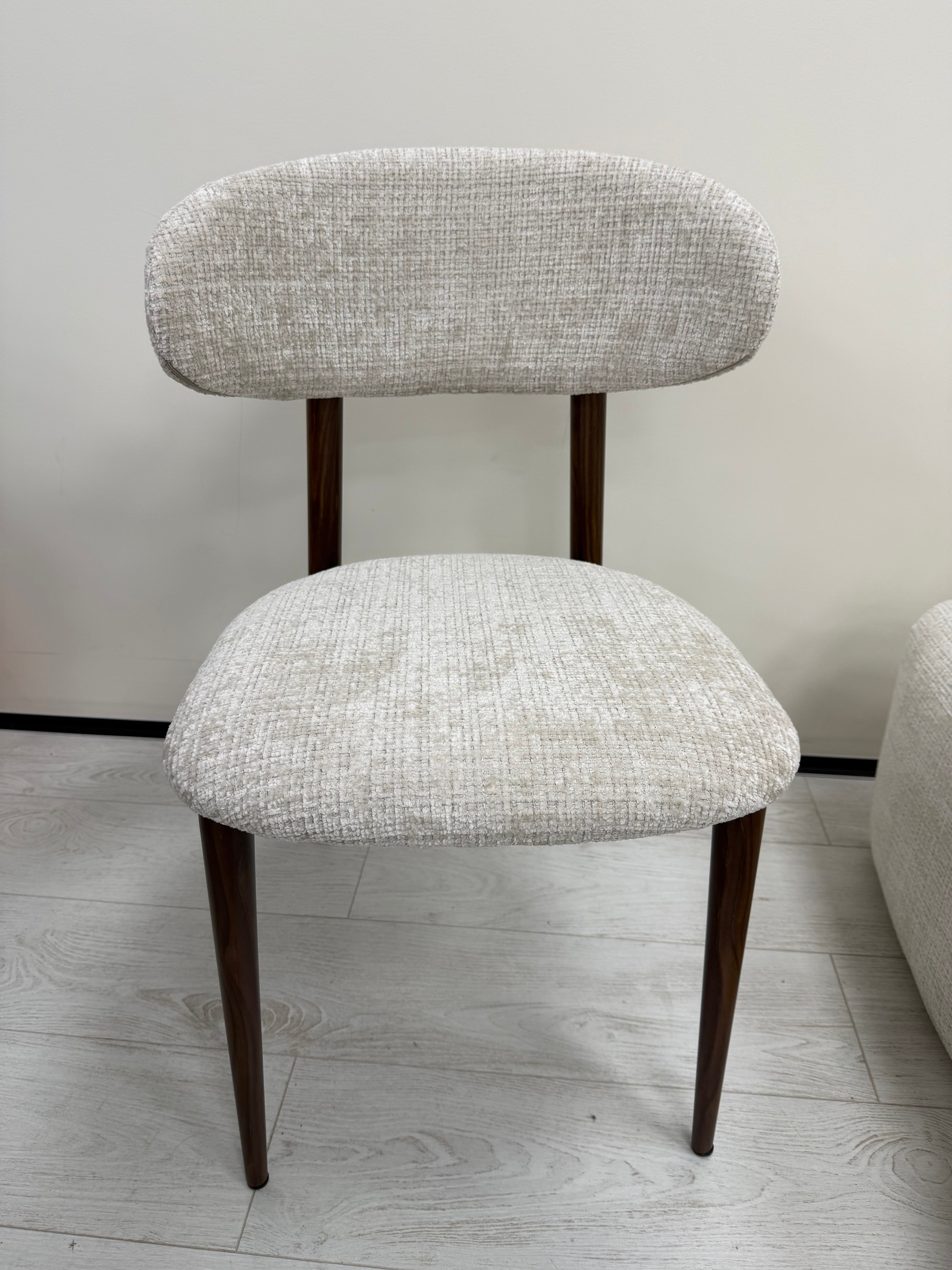 Chaise Bohème Marbella Beige Noyer